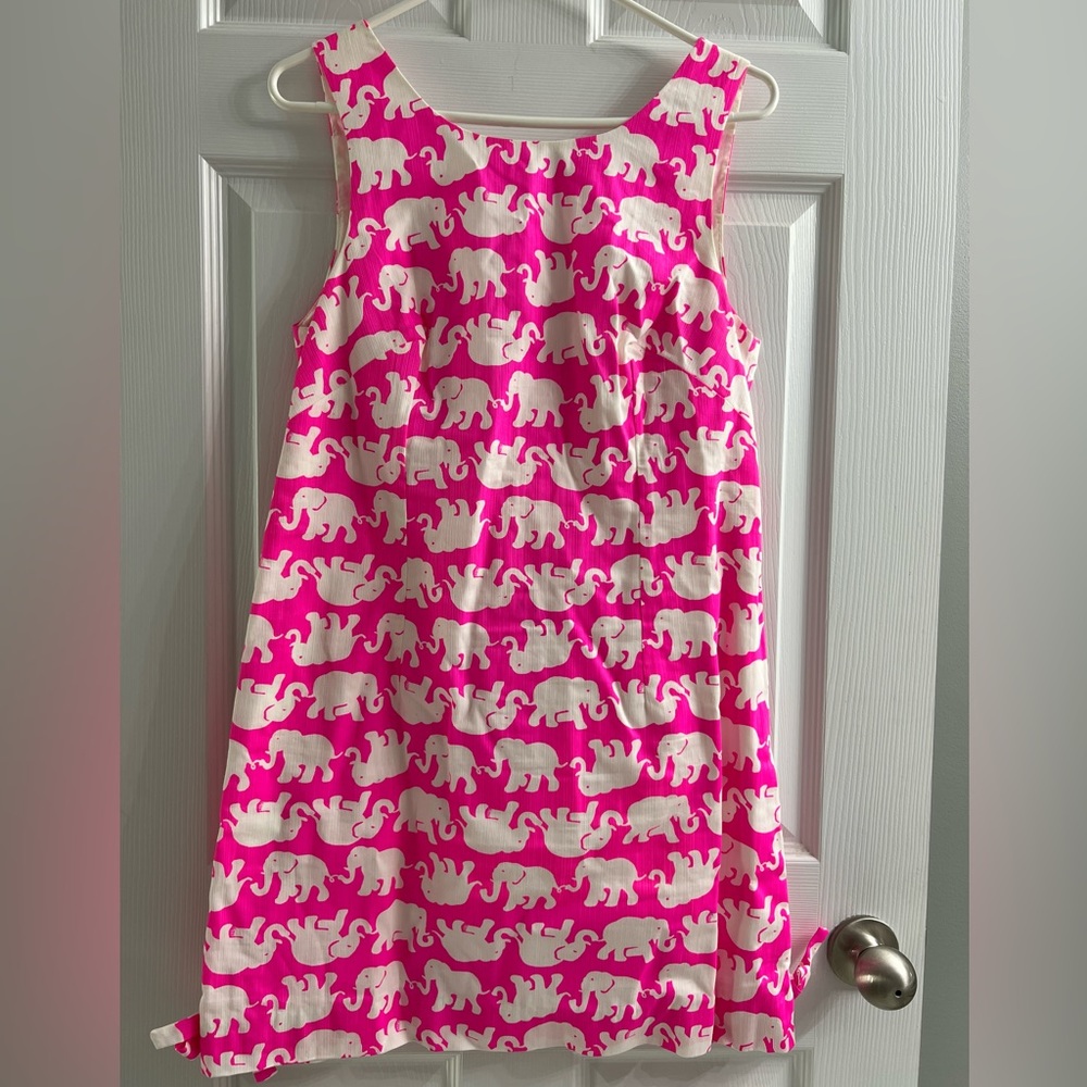 Lily Pulitzer Elephant Shift Dress 🐘